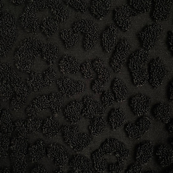 Vintage ESCADA Margaretha Ley 1990s Black Textured Pullover Top EU 36 Cheetah - Picture 4 of 7